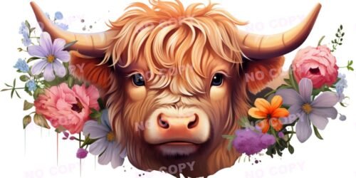 Y10474-Highland Cow