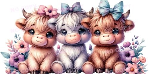 Y11670-Highland Cow
