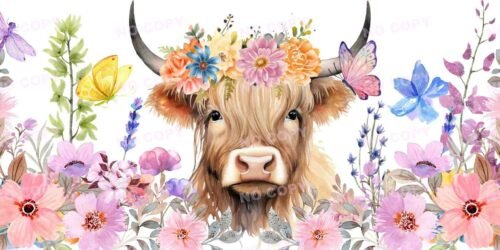 Y2555-Highland Cow
